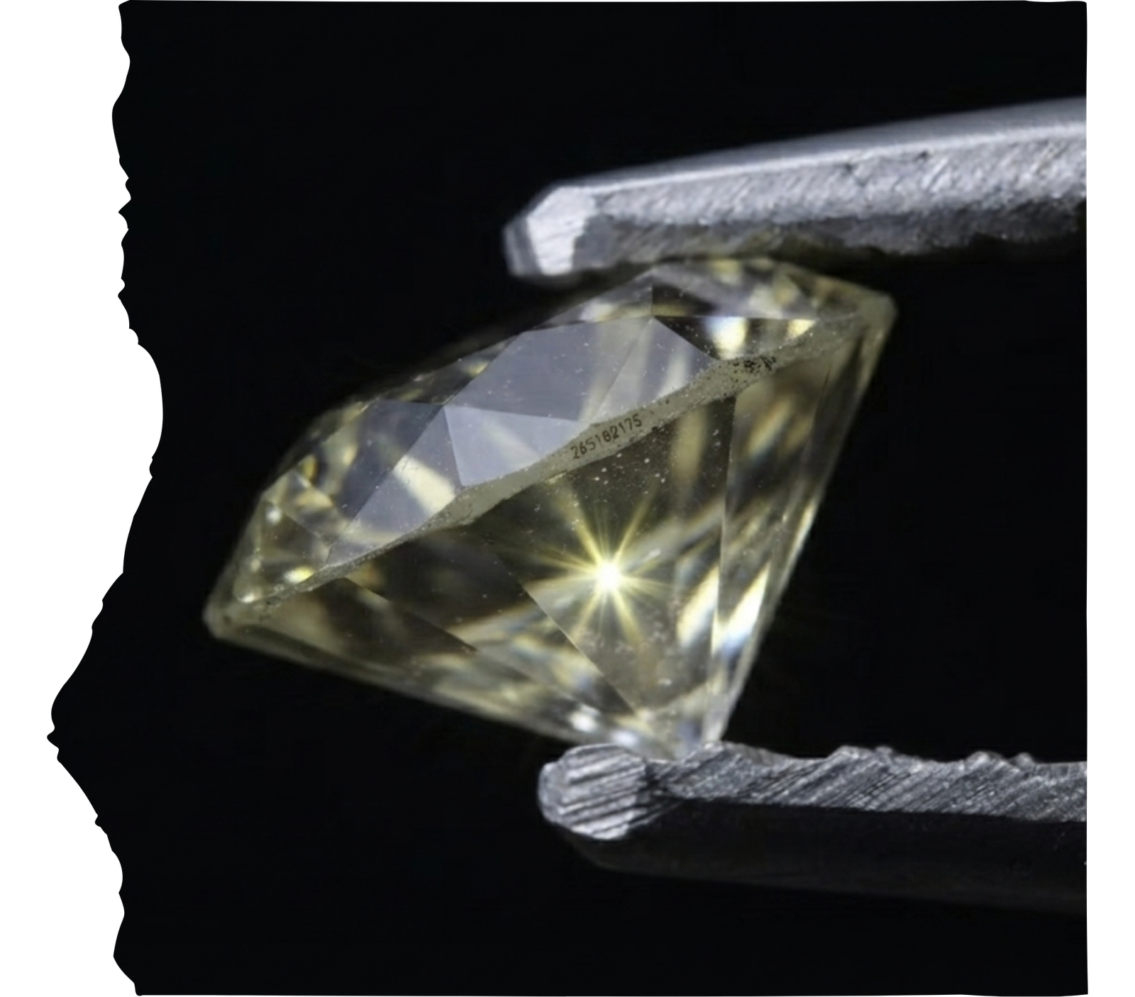 Laser Engraving Verification on a Cremation Diamond