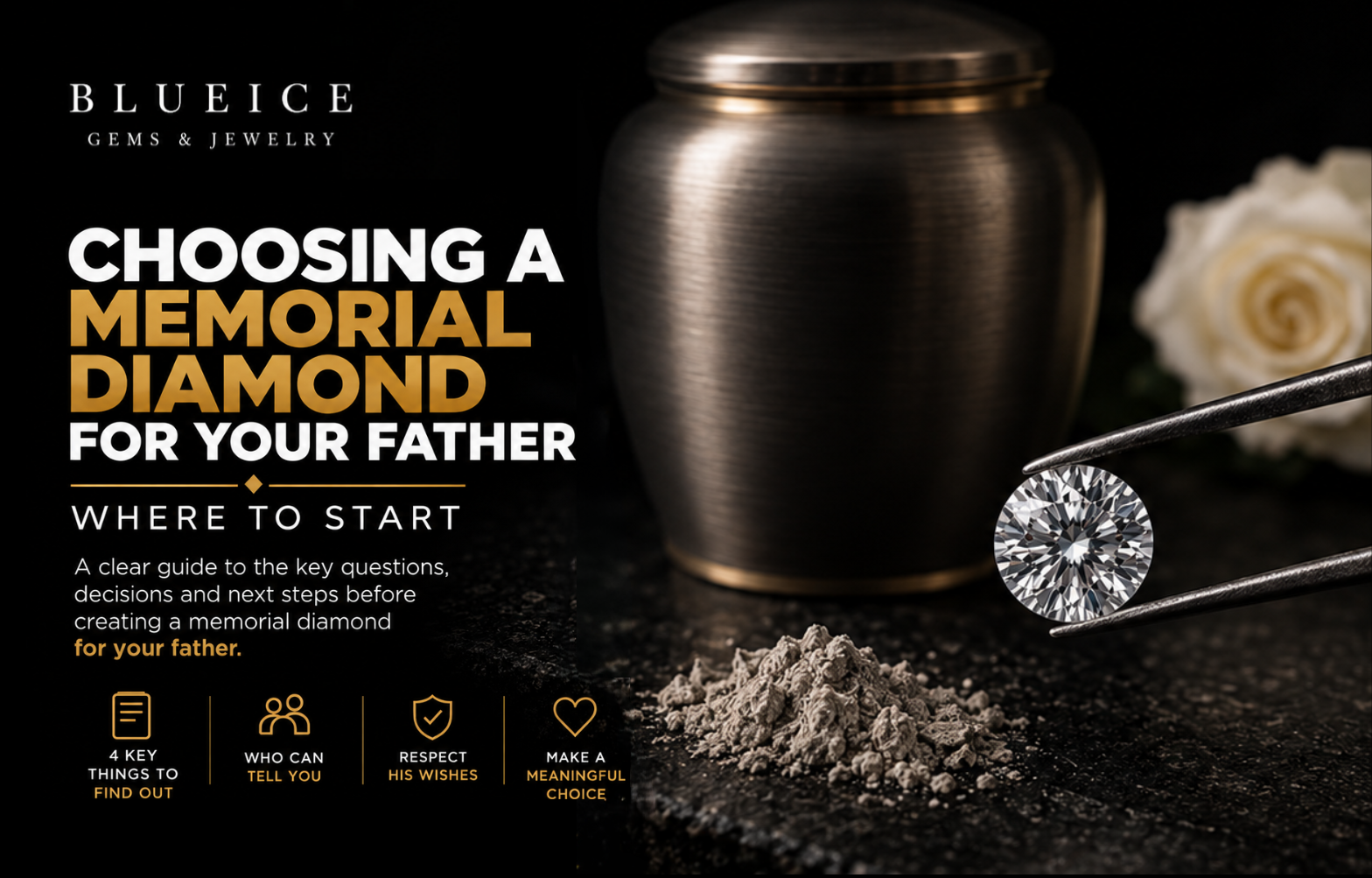 Choosing a Memorial Diamond for Your Father: Where to Start