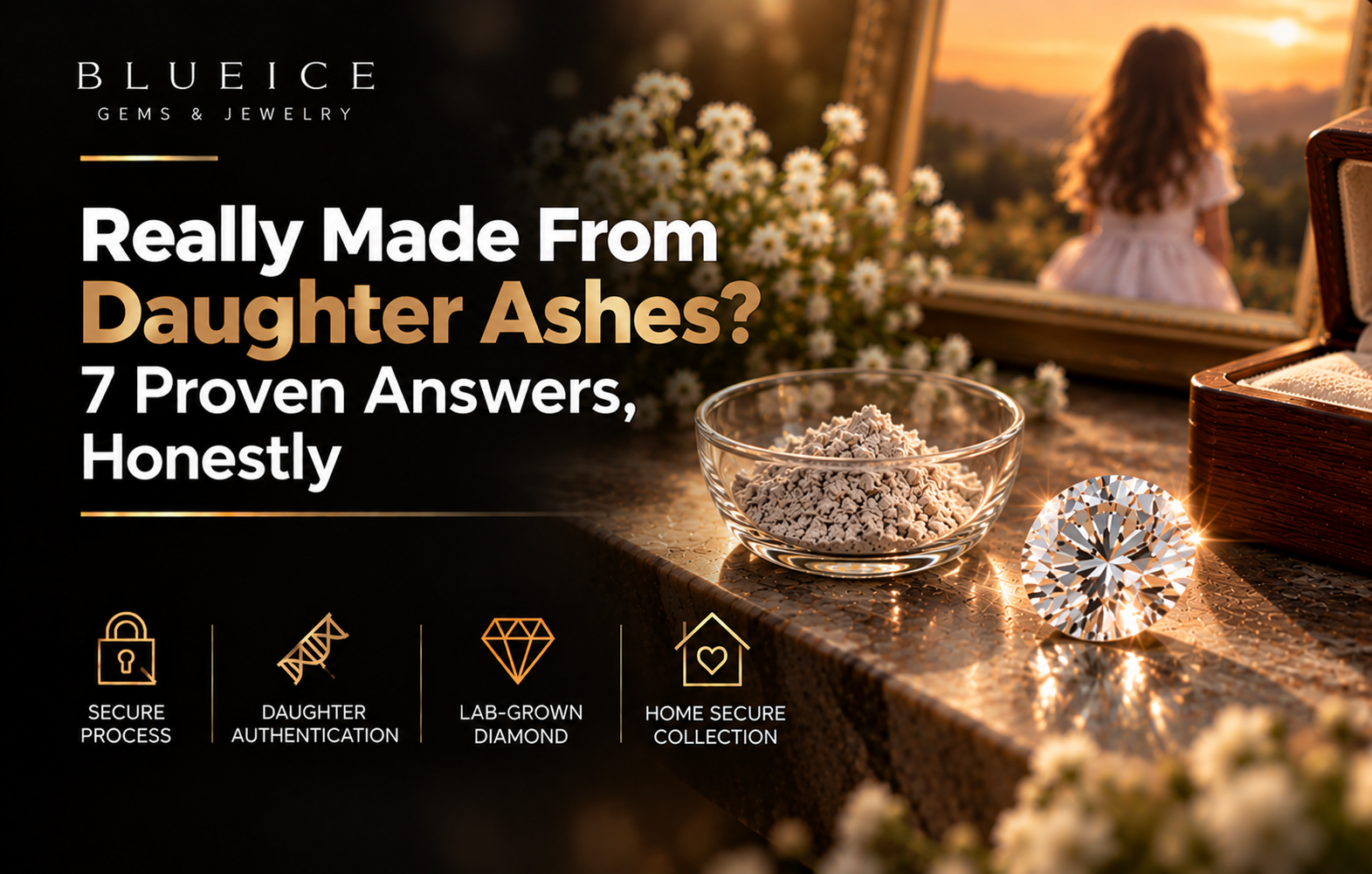 Is a Memorial Diamond Really Made From Your Daughter’s Ashes?