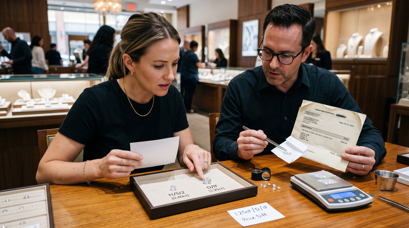 The price, the wait, and what the stone will actually look like in your hand | A provider is chosen on a quote that was never for the stone you end up wanting