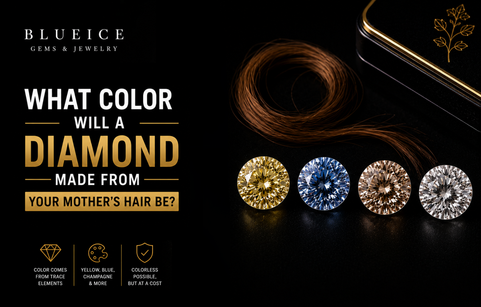 What Color Will a Diamond Made From Your Mother’s Hair Be?