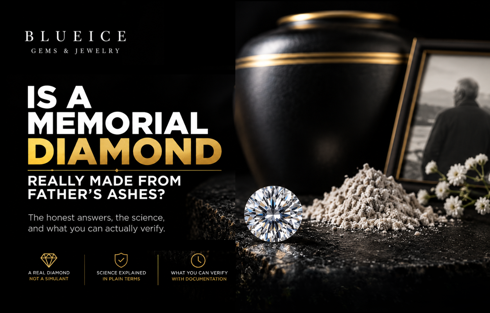 Is a Memorial Diamond Really Made From Your Father’s Ashes?