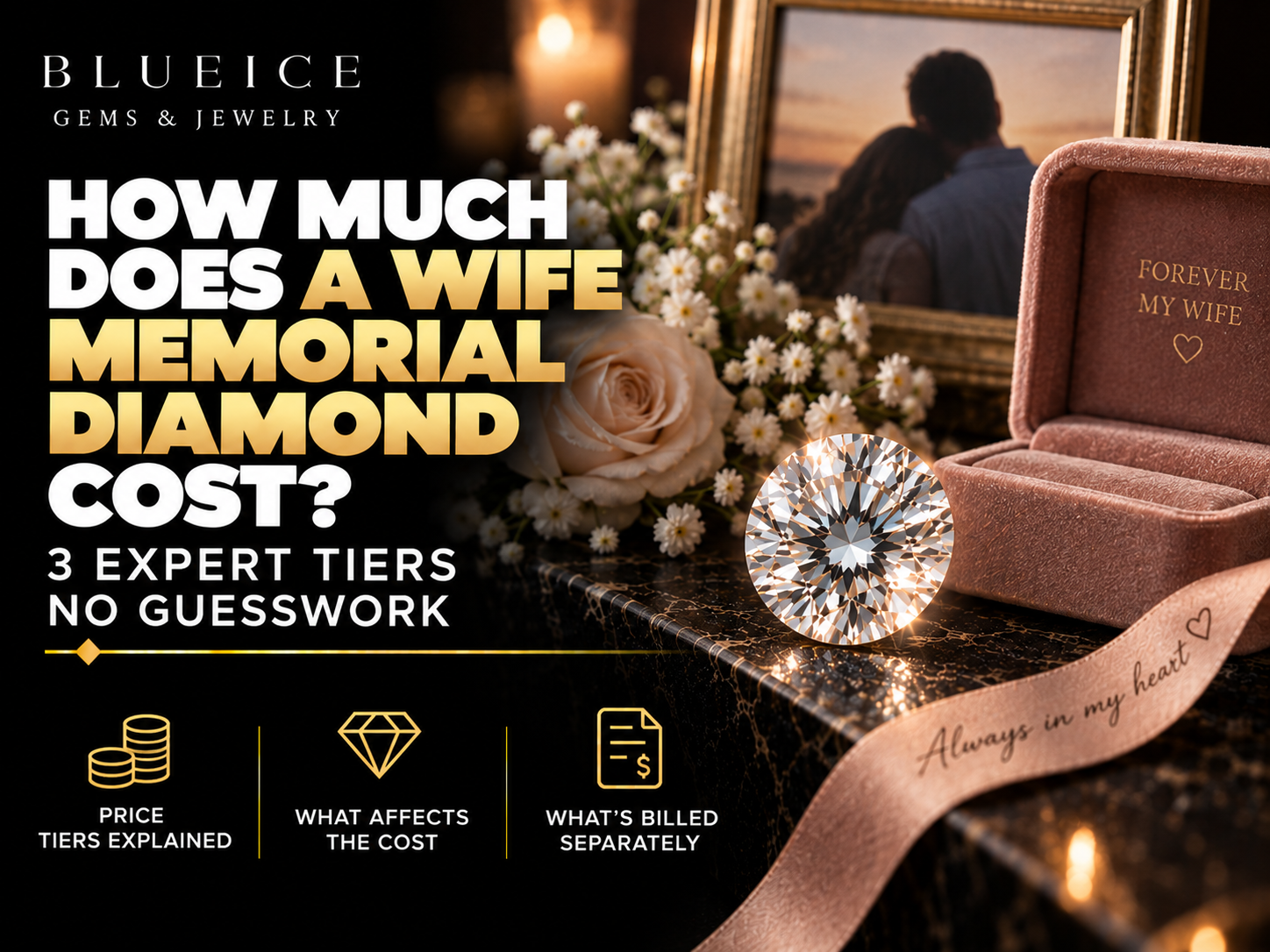 How Much Does a Wife Memorial Diamond Cost?
