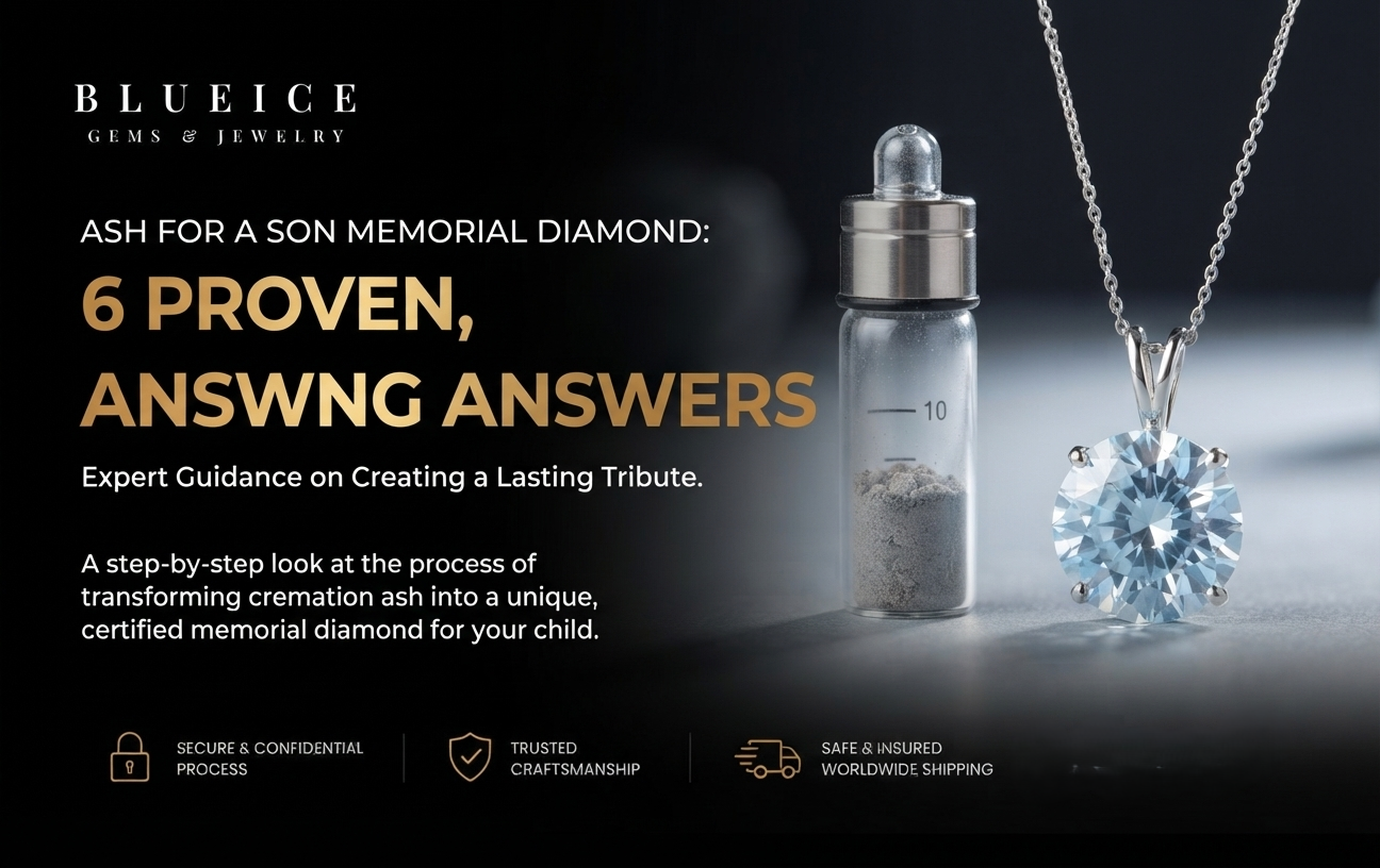 How Much Ash Do You Need for a Son Memorial Diamond?
