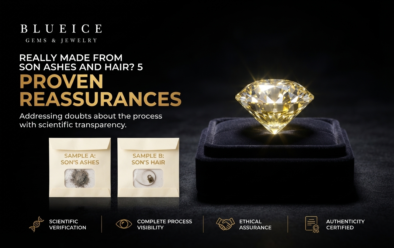 Is a Memorial Diamond Really Made From Your Son’s Ashes and Hair?