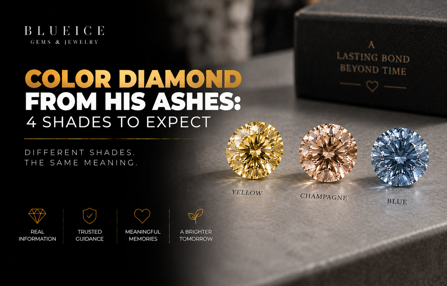 What Color Will a Diamond Made From Your Father’s Ashes Be?
