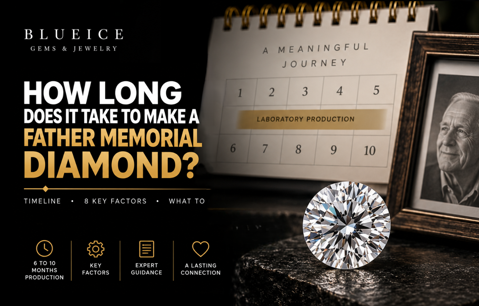 How Long Does It Take to Make a Father Memorial Diamond?
