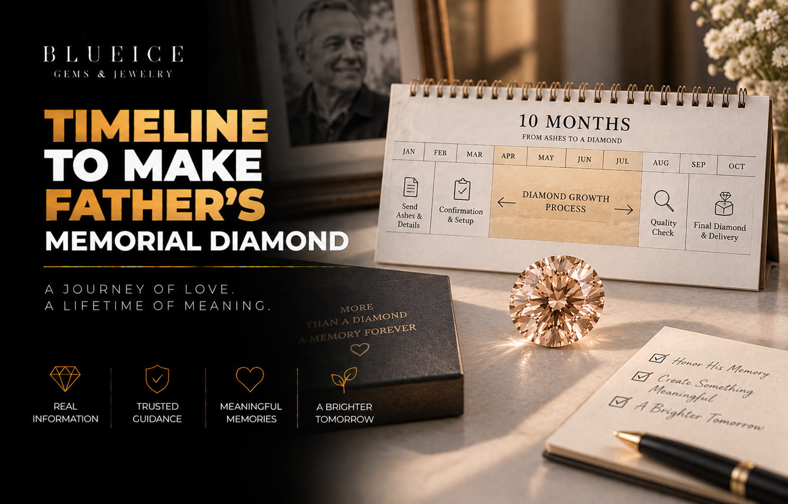 How Long to Make Father Memorial Diamonds? 8 Reliable Answers