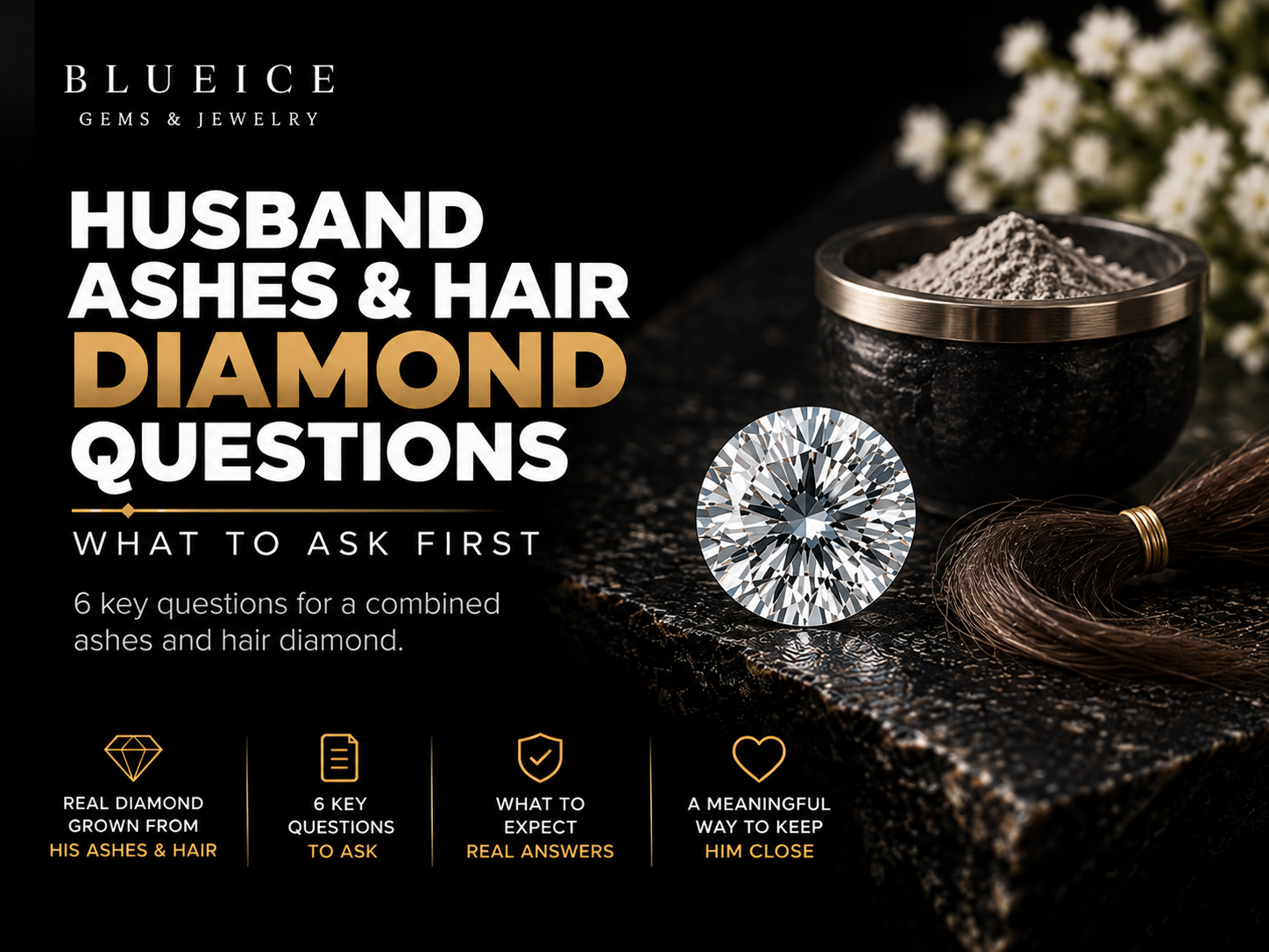 Questions to Ask Before Turning Your Husband’s Ashes and Hair Into a Diamond