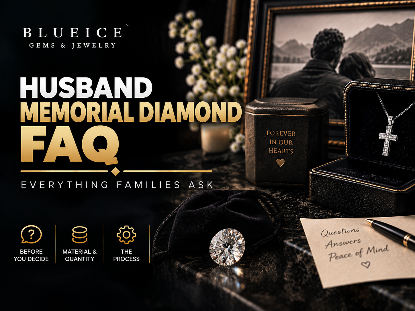 Husband Memorial Diamond FAQ: Everything Families Ask