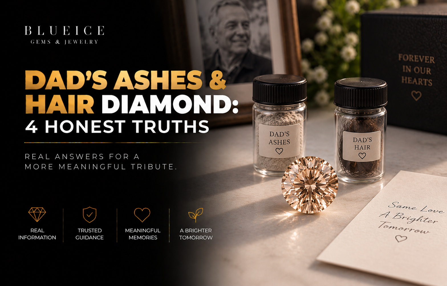 Is a Memorial Diamond Really Made From Your Father’s Ashes and Hair?