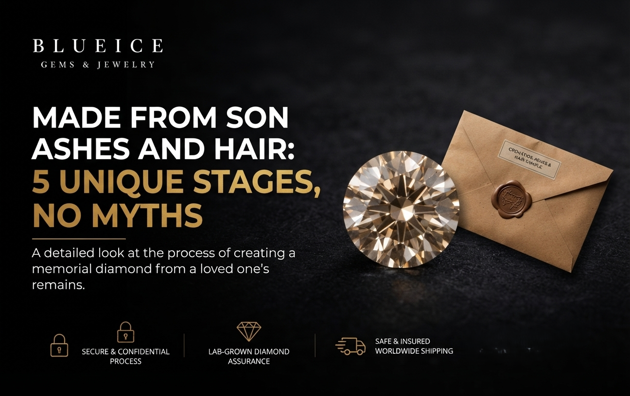 How a Memorial Diamond Is Made From Your Son’s Ashes and Hair