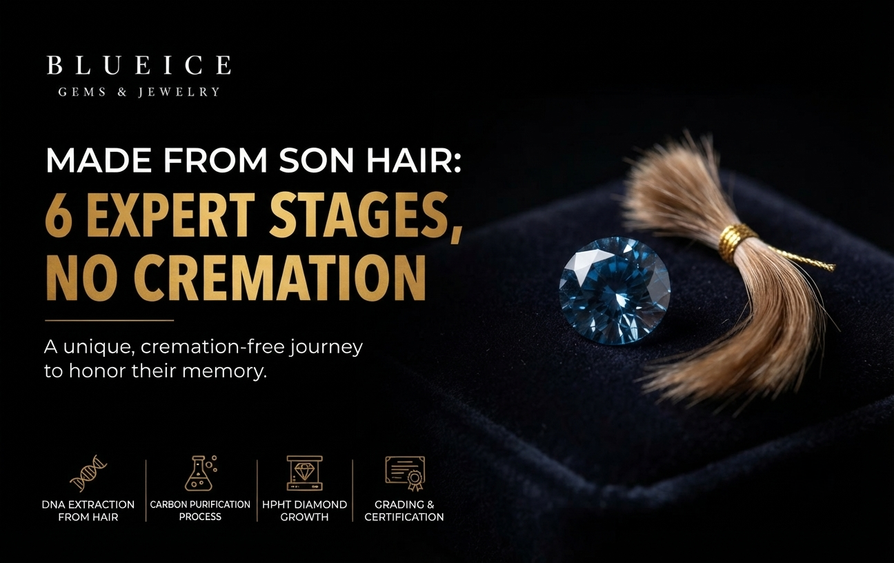How a Memorial Diamond Is Made From Your Son’s Hair