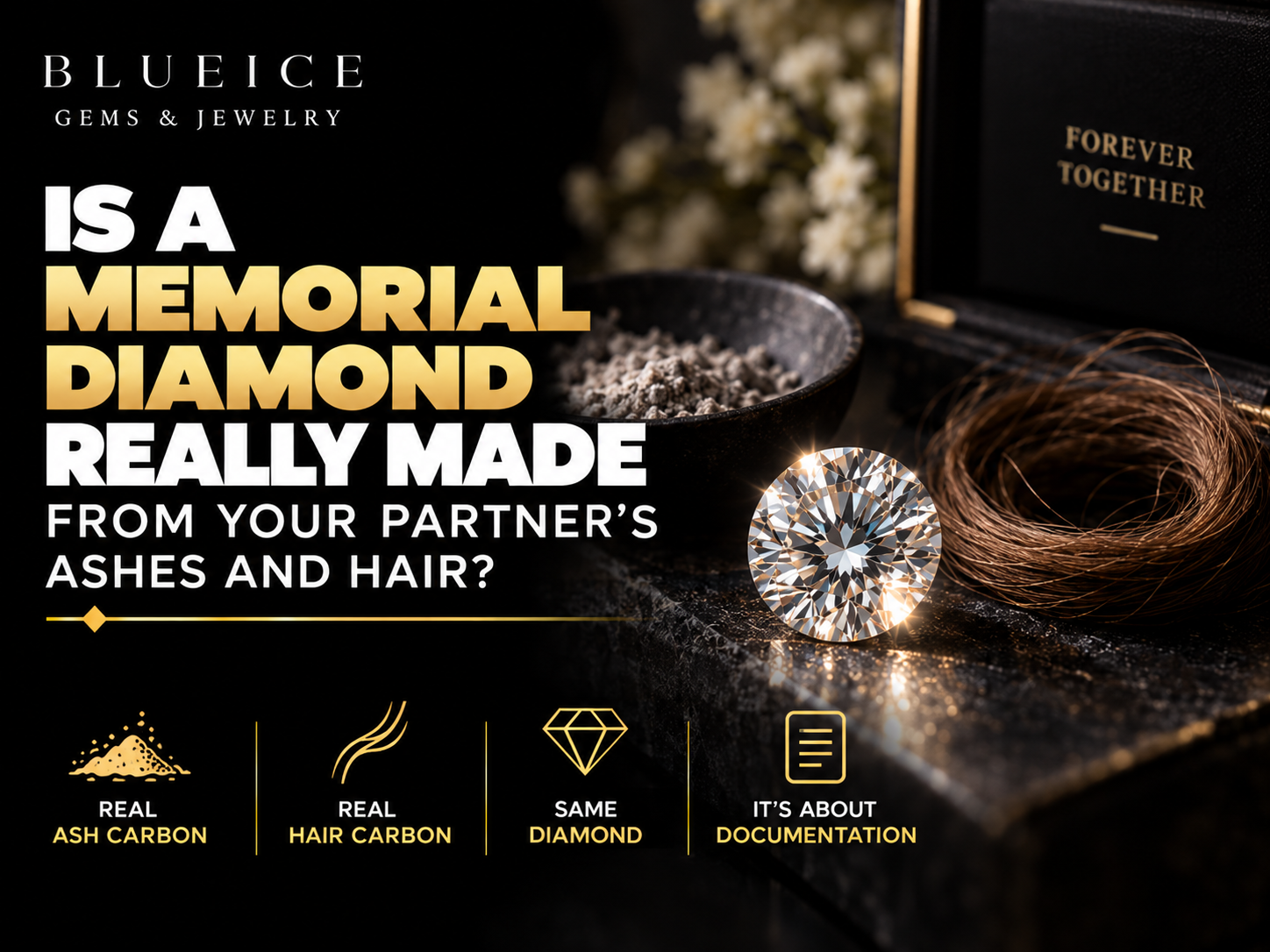 Is a Memorial Diamond Really Made From Your Partner’s Ashes and Hair?