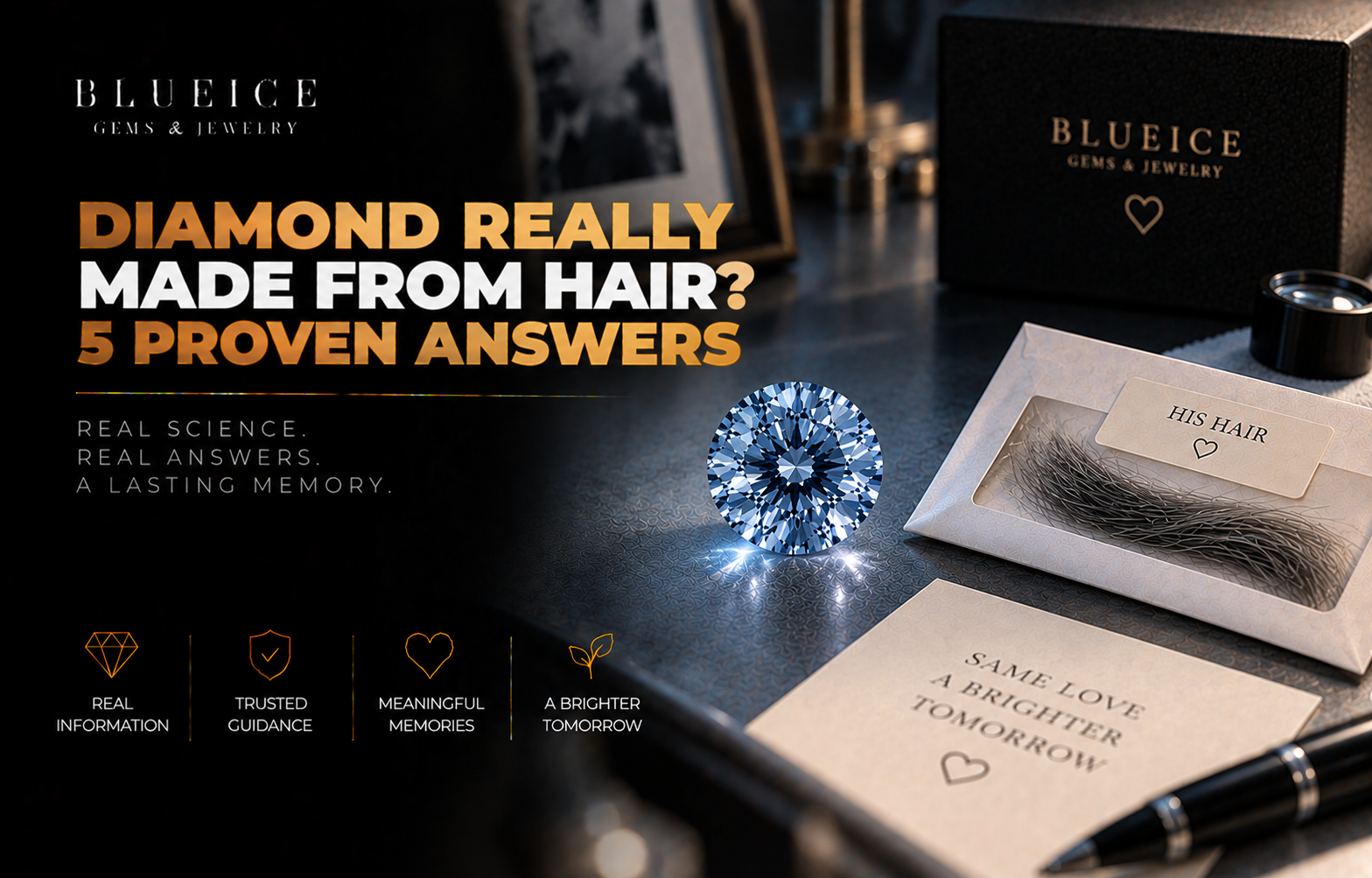 Is a Memorial Diamond Really Made From Your Husband’s Hair? 5 Doubts Finally Answered