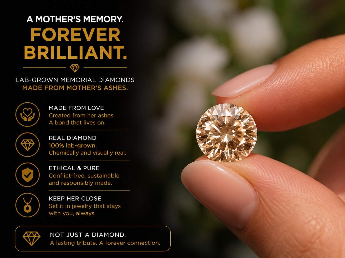 mother ashes diamond
