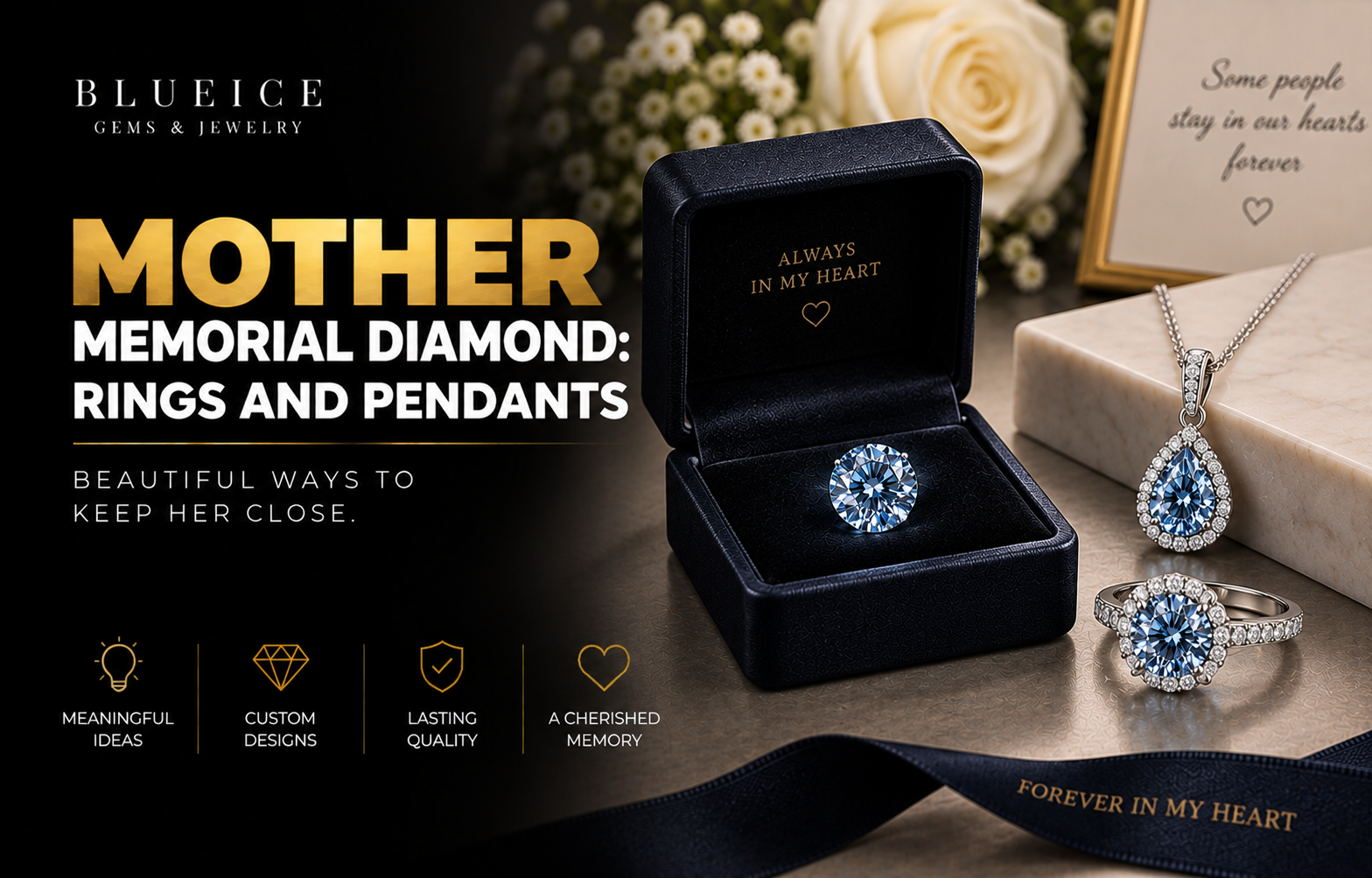 Mother Memorial Diamond Ideas: Rings, Pendants, and Keepsakes