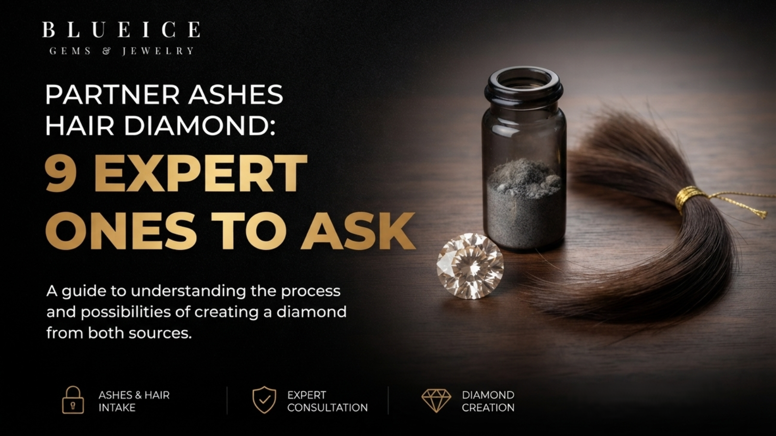 partner ashes hair diamond questions