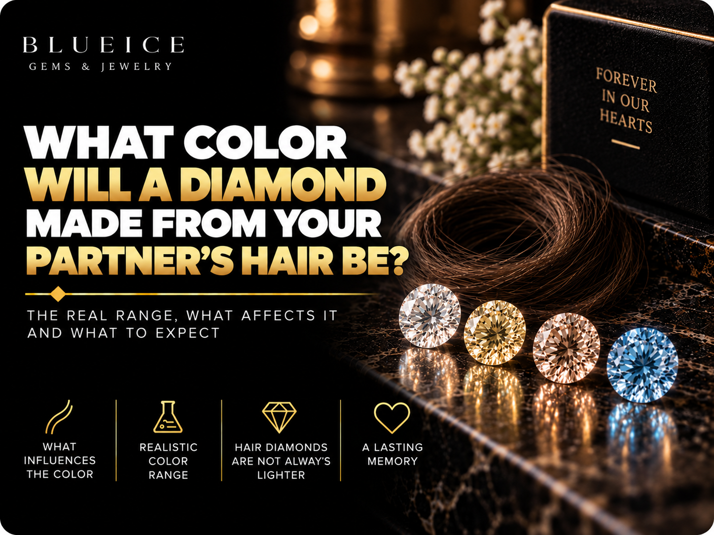 What Color Will a Diamond Made From Your Partner’s Hair Be?