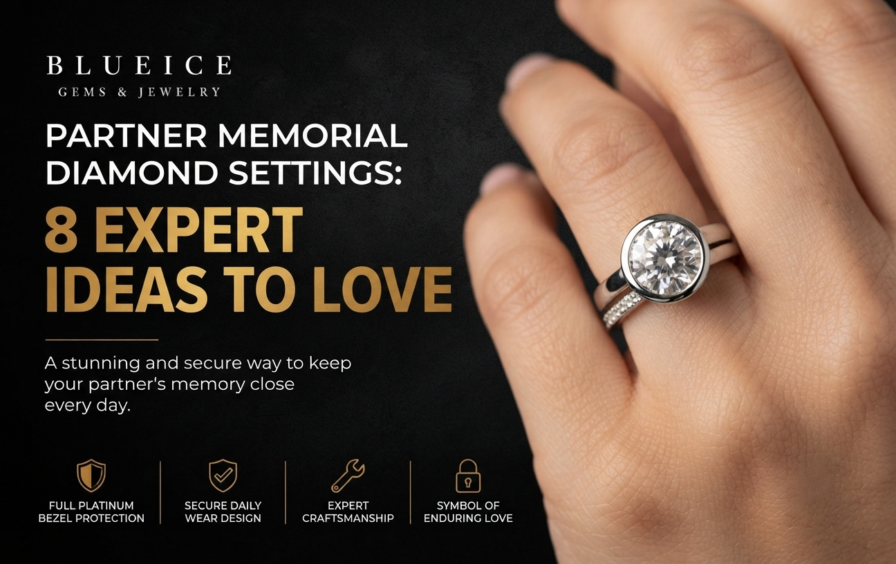 Memorial Diamond Settings and Jewelry Ideas for a Partner
