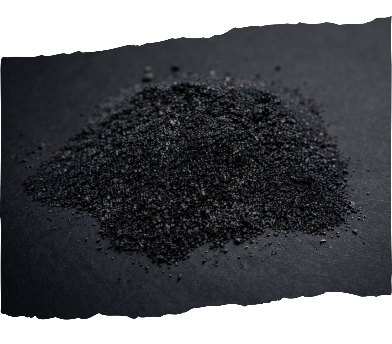 Purified carbon sample converted into a stable graphite structure during Stage 2 of memorial diamond creation.