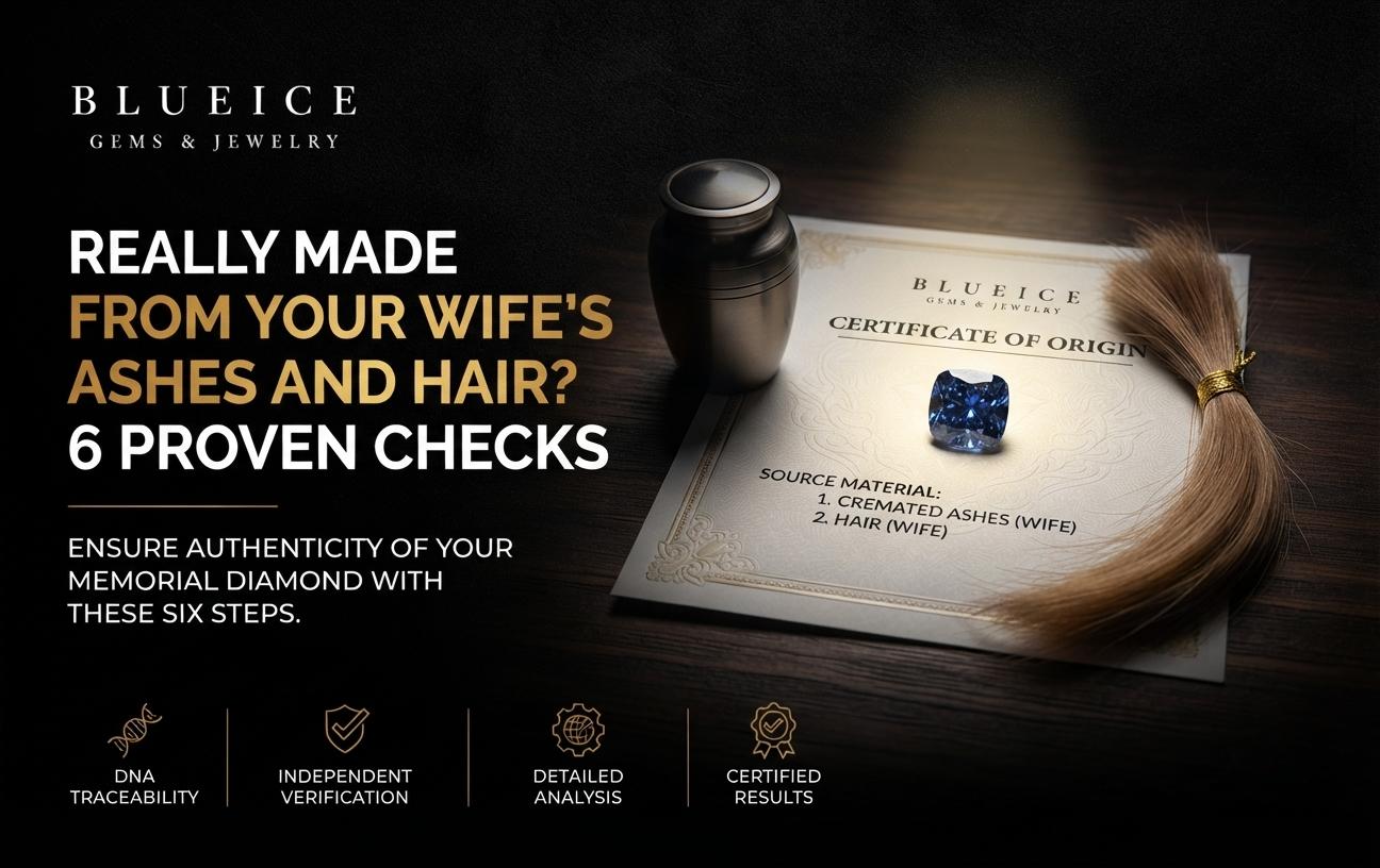 Is a Memorial Diamond Really Made From Your Wife’s Ashes and Hair?