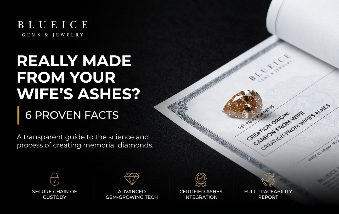 Is a Memorial Diamond Really Made From Your Wife’s Ashes?