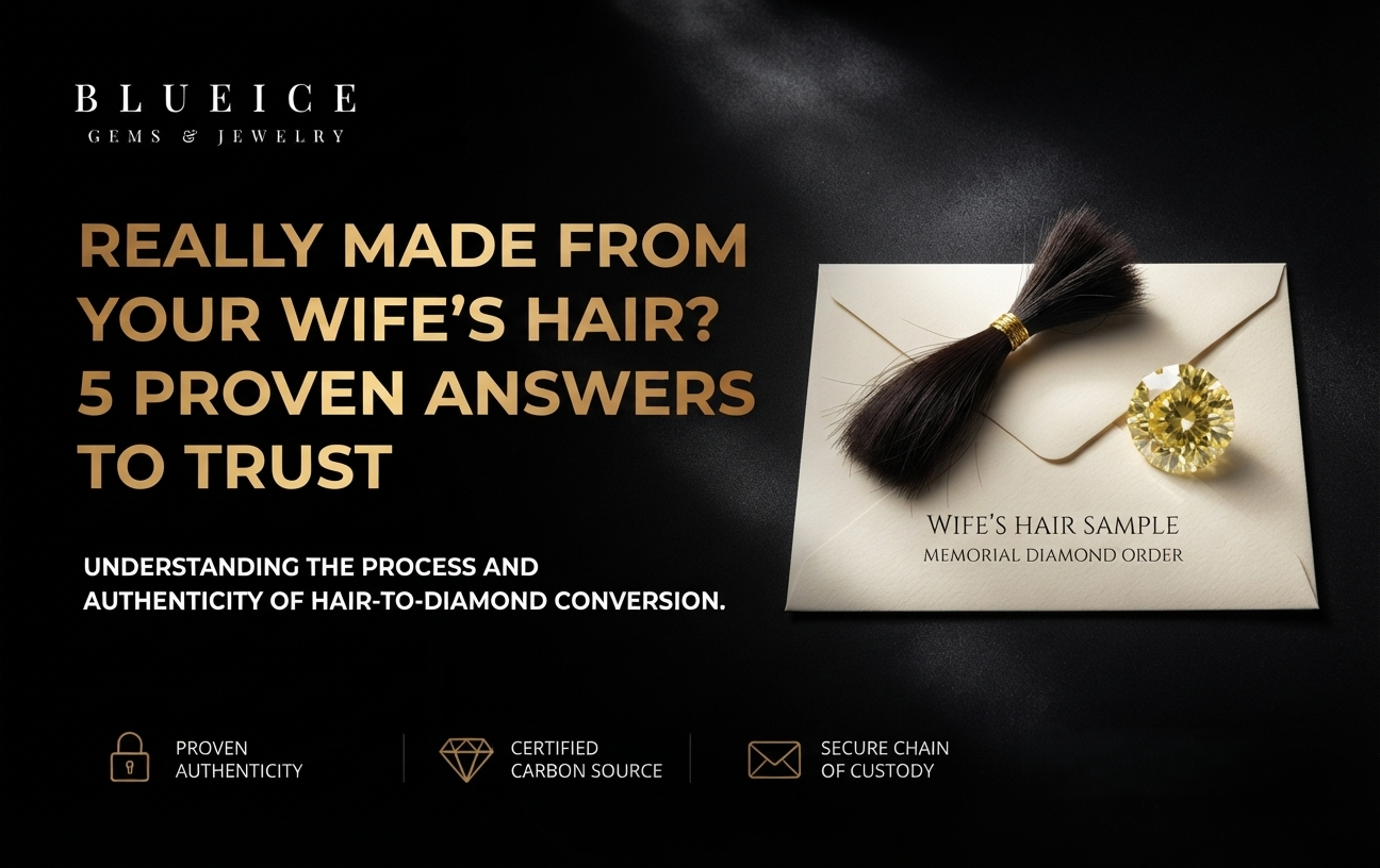 Is a Memorial Diamond Really Made From Your Wife’s Hair?