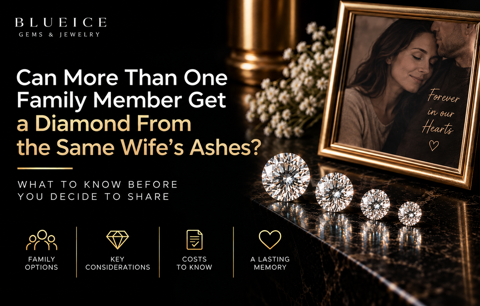 Can More Than One Family Member Get a Diamond From the Same Wife’s Ashes?