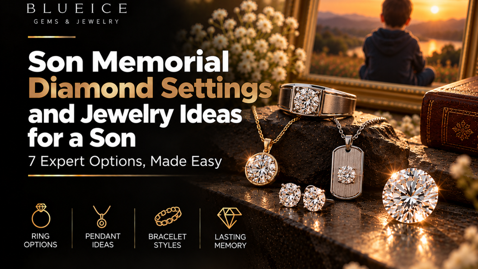 son Memorial Diamond Settings 7 Expert Options, Made Easy