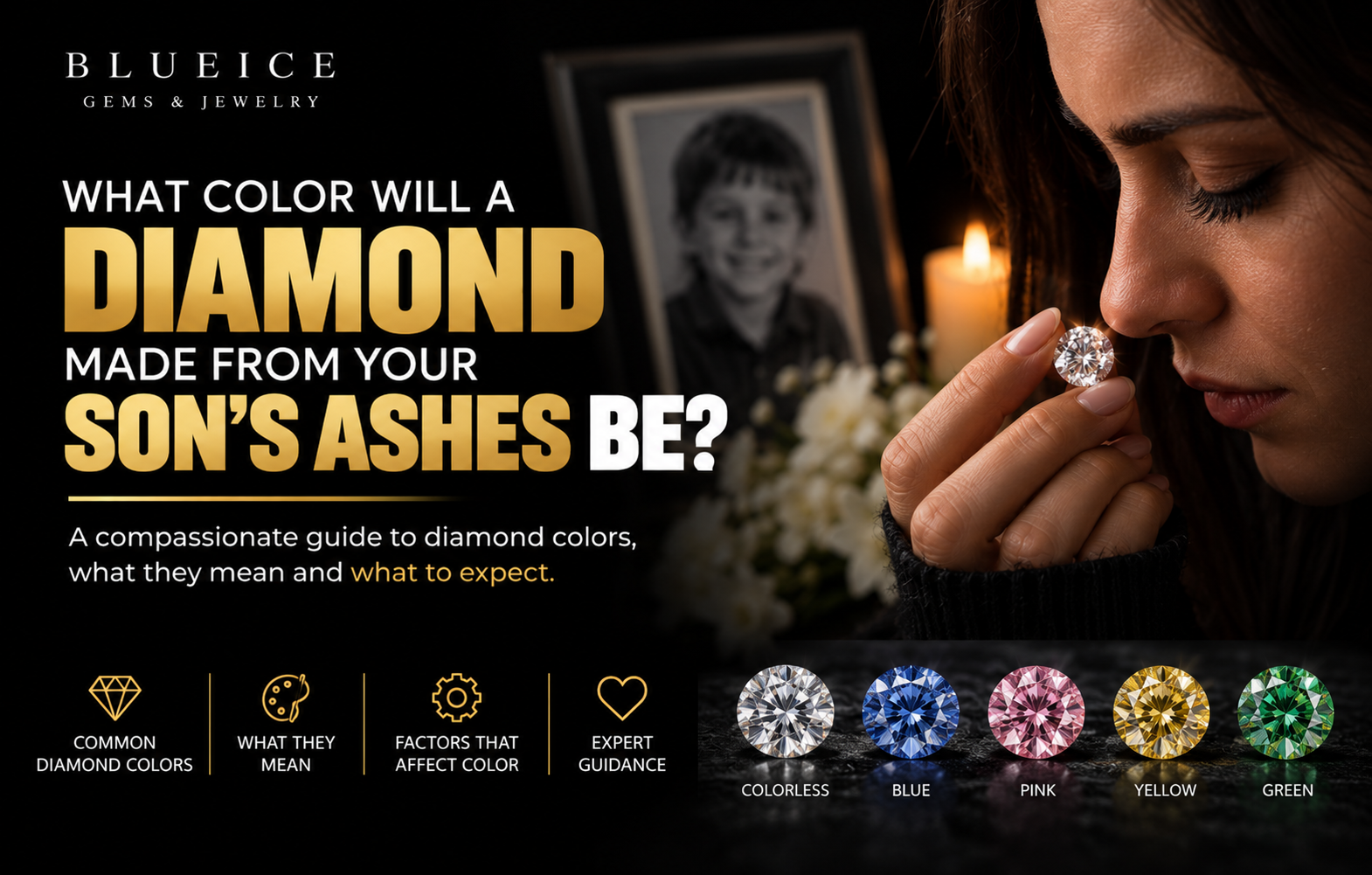 What Color Will a Diamond Made From Your Son’s Ashes Be?