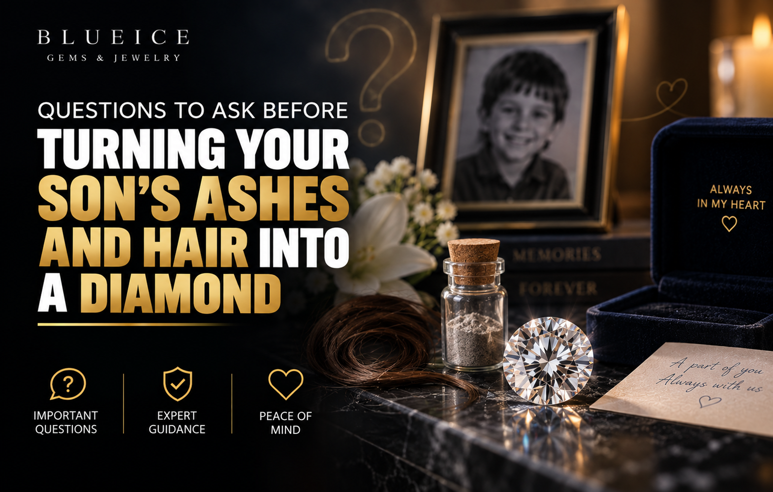 Questions to Ask Before Turning Your Son’s Ashes and Hair Into a Diamond