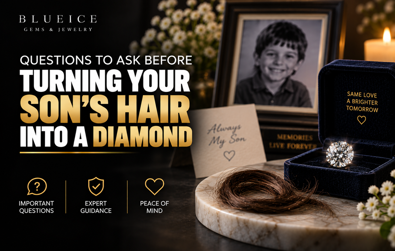 Questions to Ask Before Turning Your Son’s Hair Into a Diamond