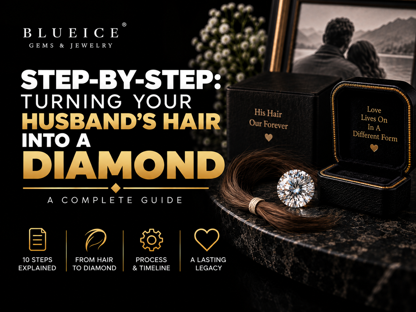 Step by Step: Turning Your Husband’s Hair Into a Diamond