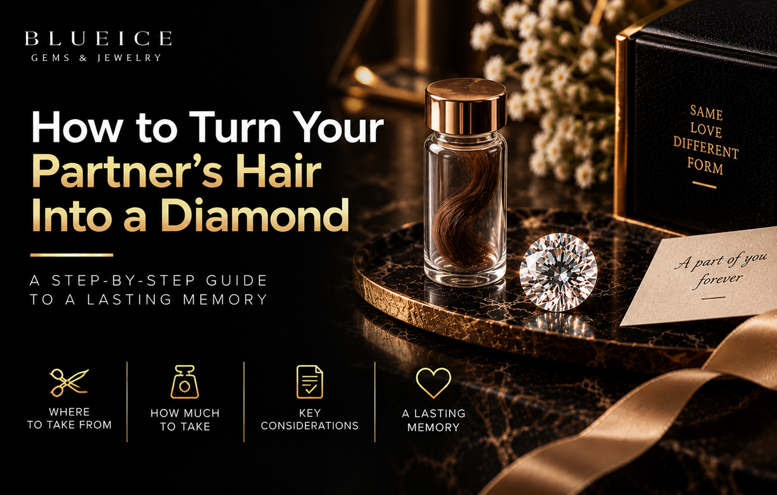 How to Turn Your Partner’s Hair Into a Diamond