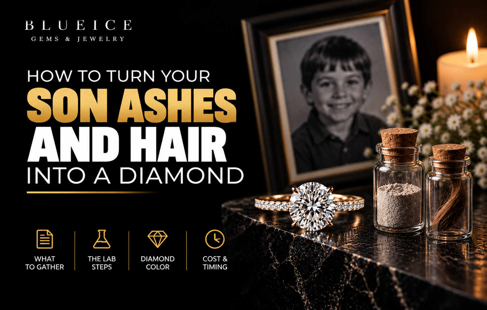 How to Turn Your Son’s Ashes and Hair Into a Diamond
