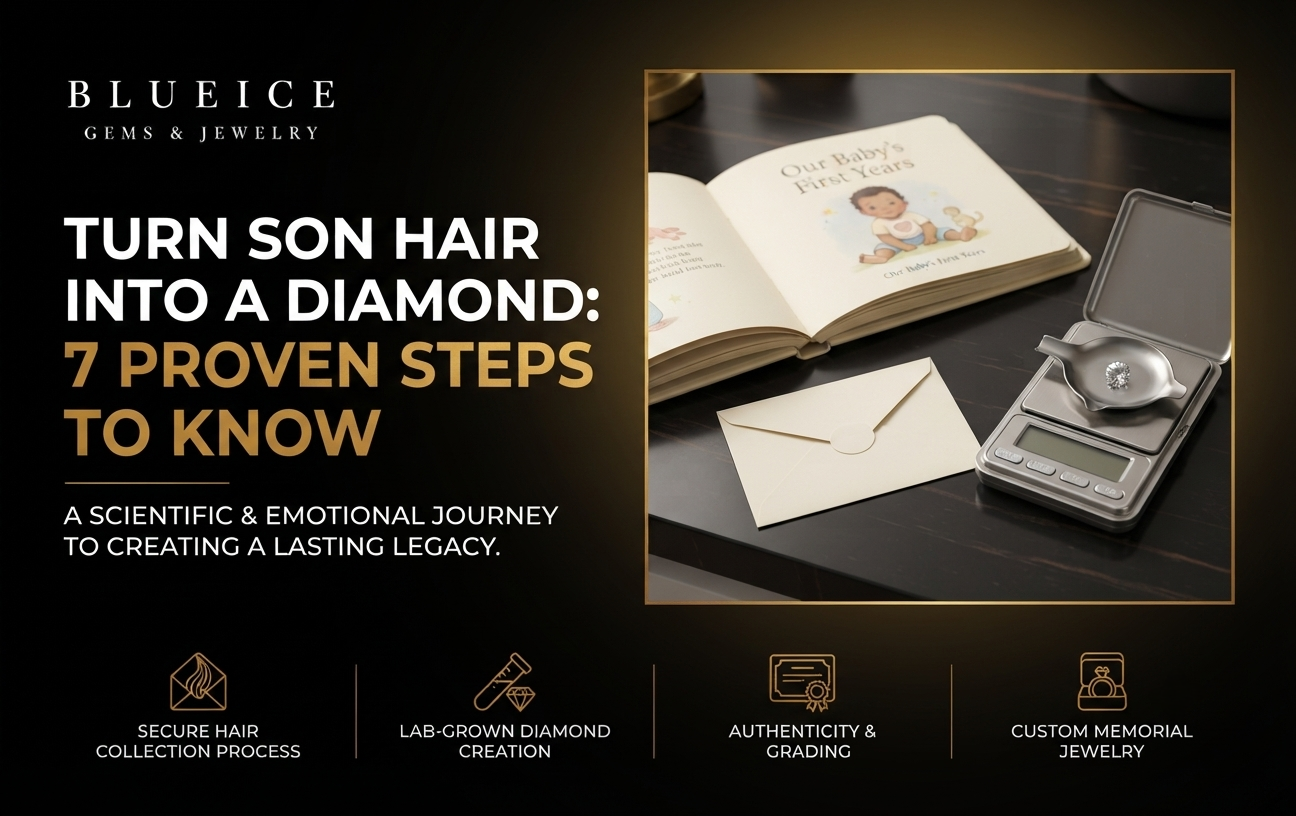 How to Turn Your Son’s Hair Into a Diamond