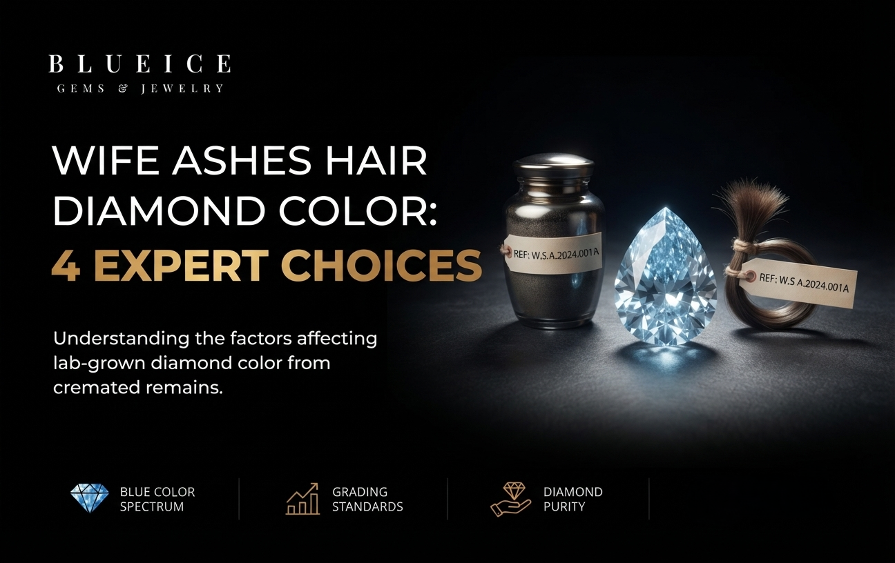 What Color Will a Diamond Made From Your Wife’s Ashes and Hair Be?
