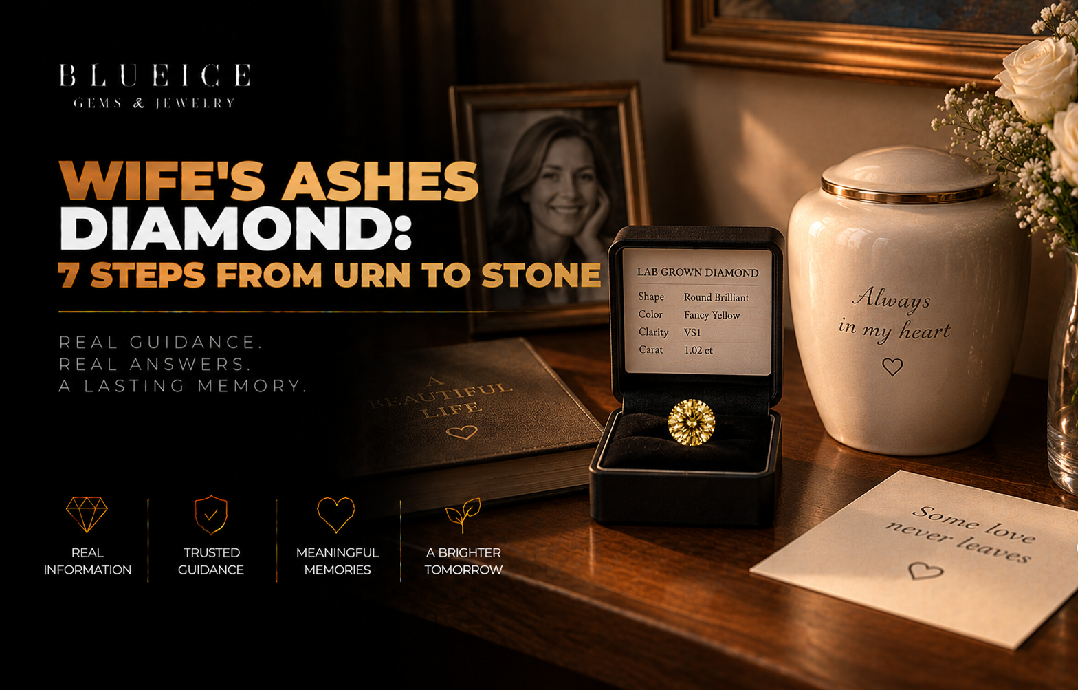 How to Turn Your Wife’s Ashes Into a Diamond