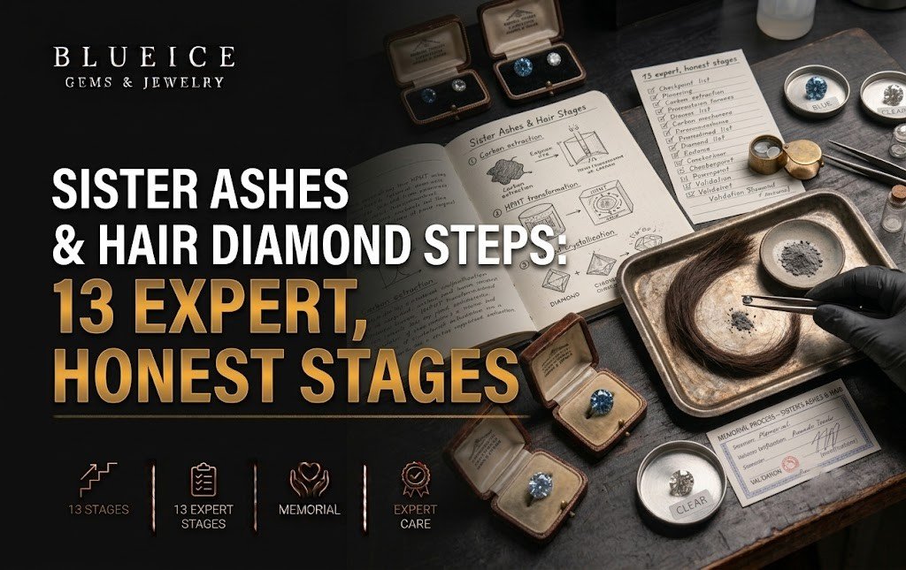 Step by Step: Turning Your Sister’s Ashes and Hair Into a Diamond