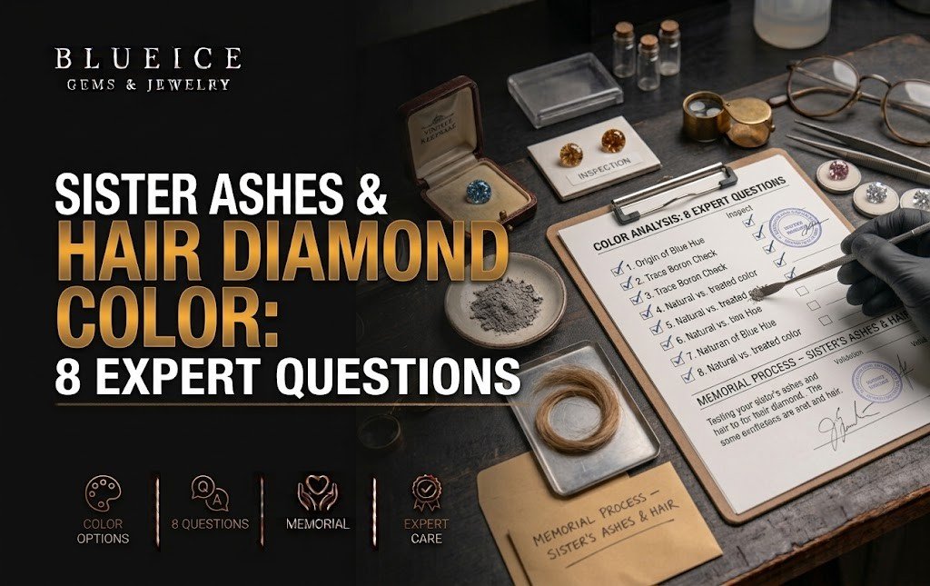 What Color Will a Diamond Made From Your Sister’s Ashes and Hair Be?