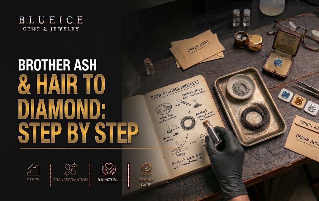 Step by Step: Turning Your Brother’s Ashes and Hair Into a Diamond