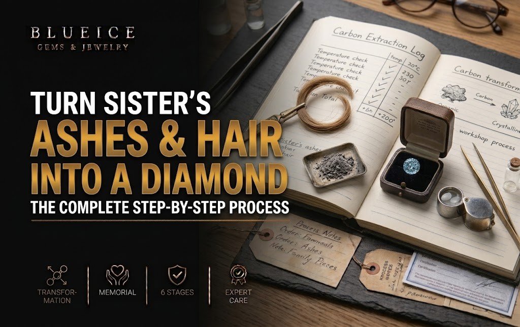 How to Turn Your Sister’s Ashes and Hair Into a Diamond