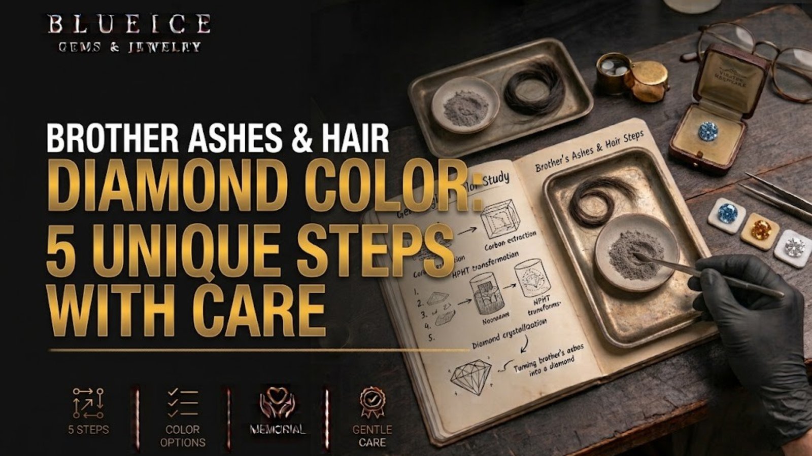 Brother Ashes Hair Diamond Color5 Unique Steps With Care