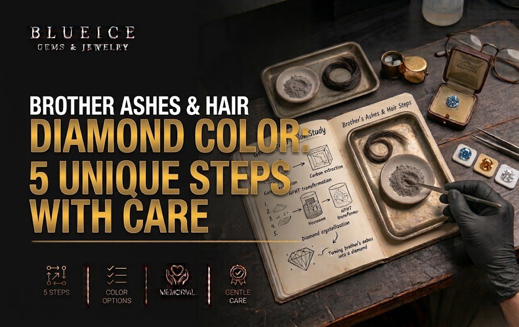 What Color Will a Diamond Made From Your Brother’s Ashes and Hair Be?
