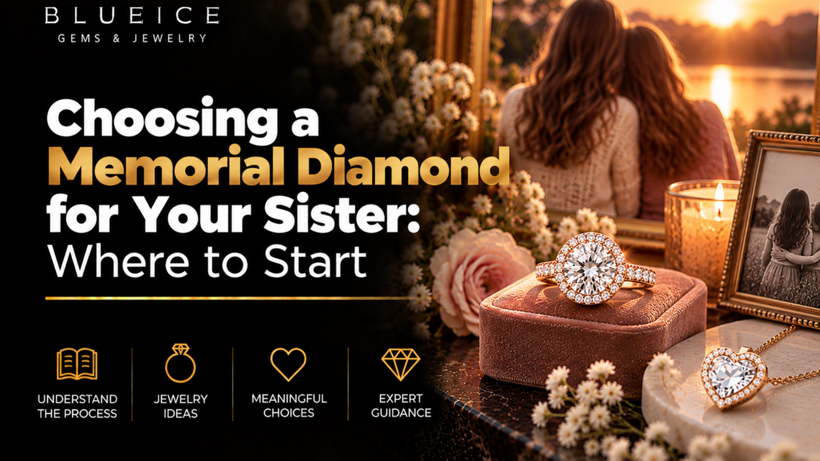Choosing a Memorial Diamond for Your Sister