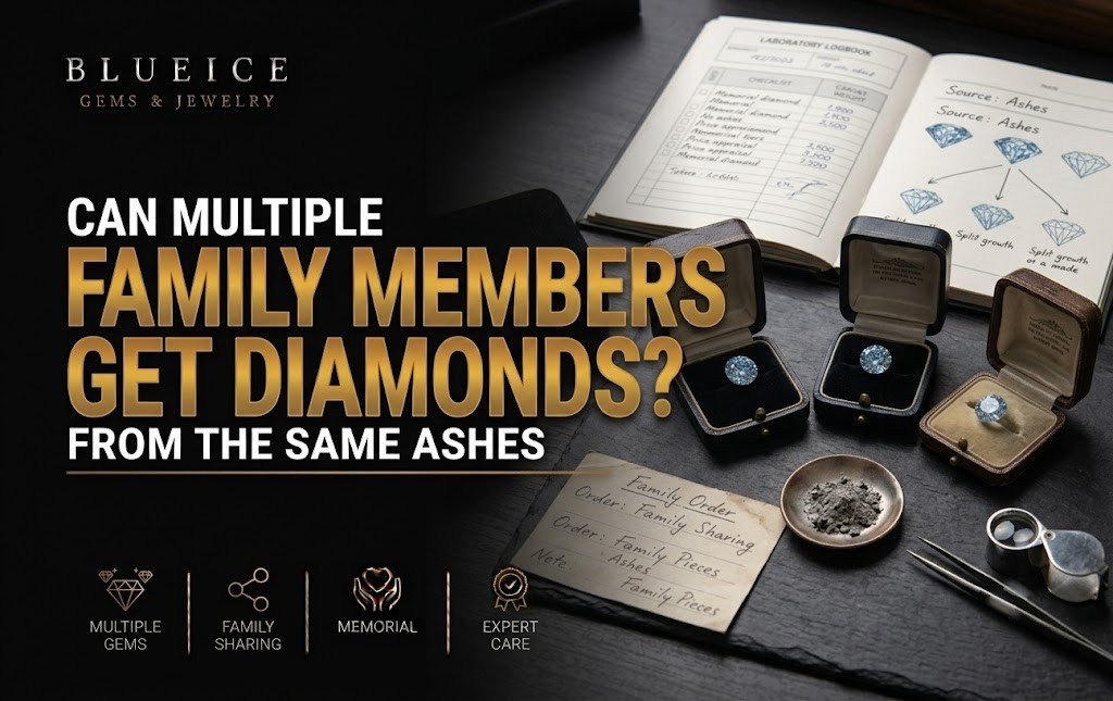 Can More Than One Family Member Get a Diamond From the Same Daughter’s Ashes?