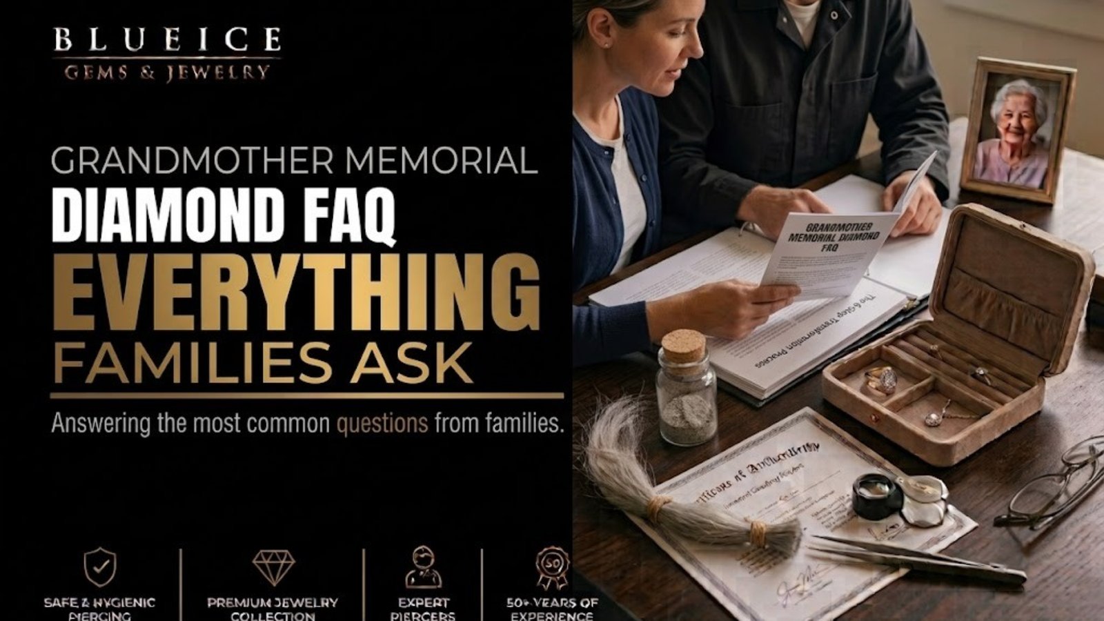 Grandmother Memorial Diamond FAQ Everything Families Ask