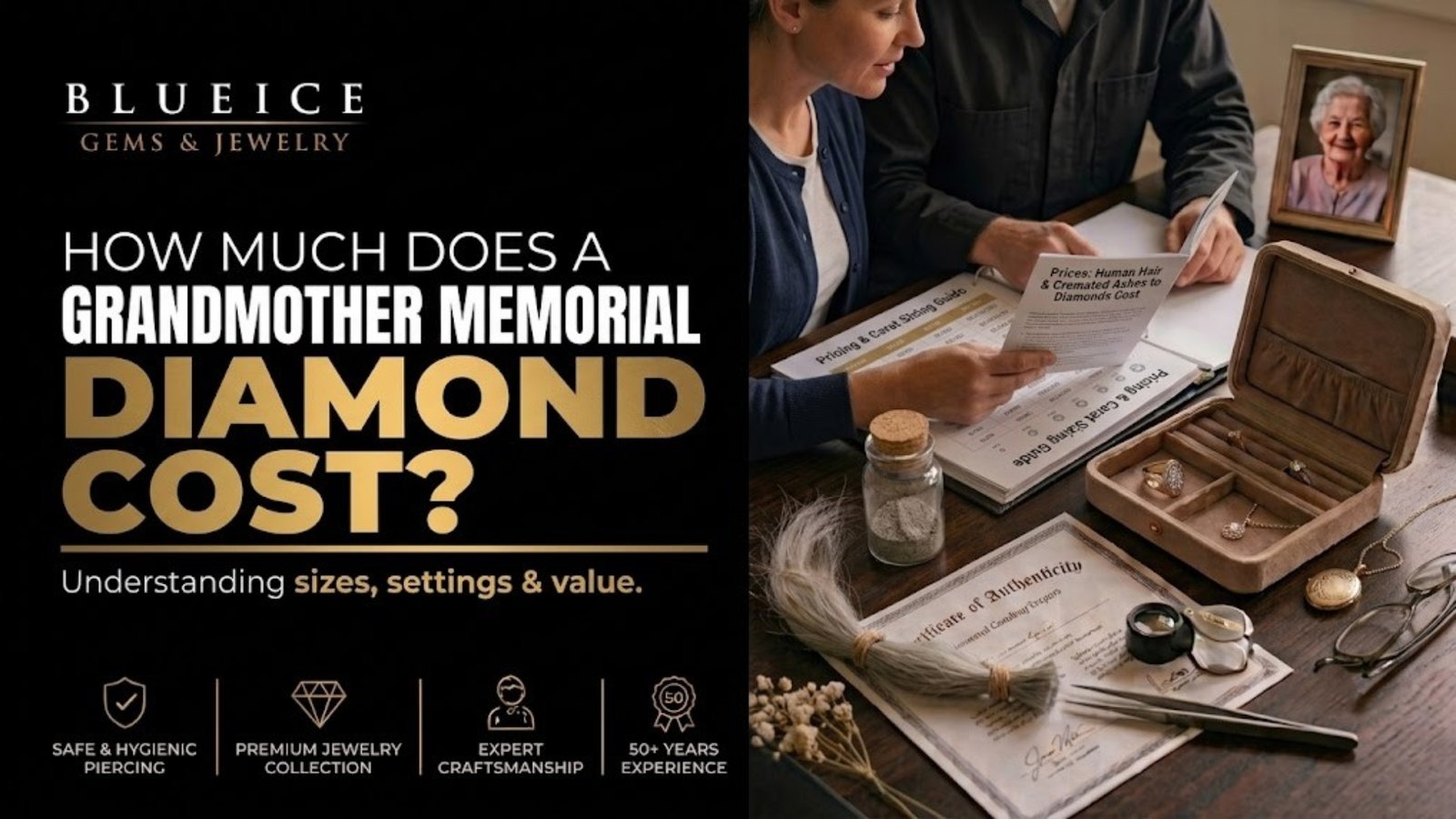 How Much Does a Grandmother Memorial Diamond Cost