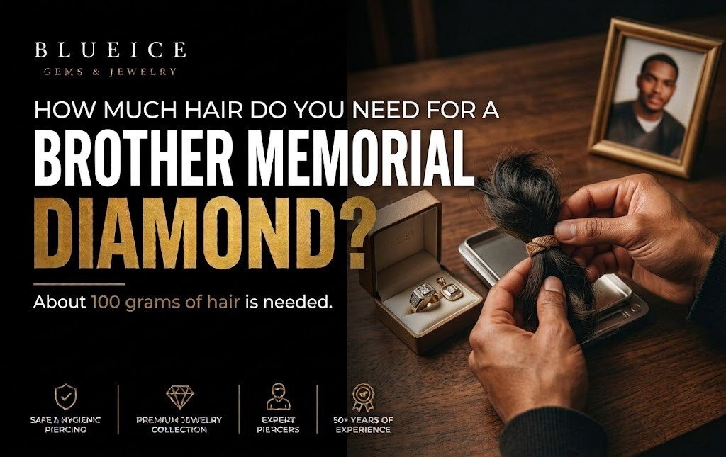  How Much Hair Do You Need for a Brother Memorial Diamond